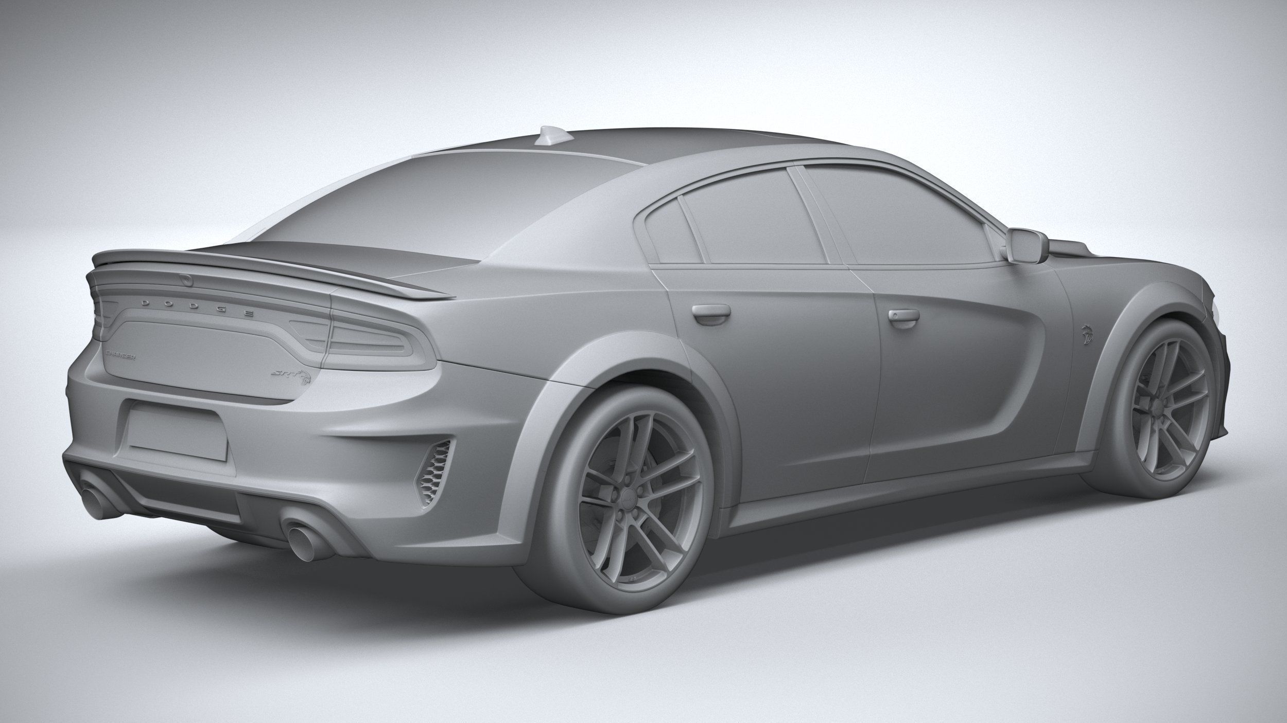 Dodge Charger SRT Hellcat Widebody 2020 3D model_25