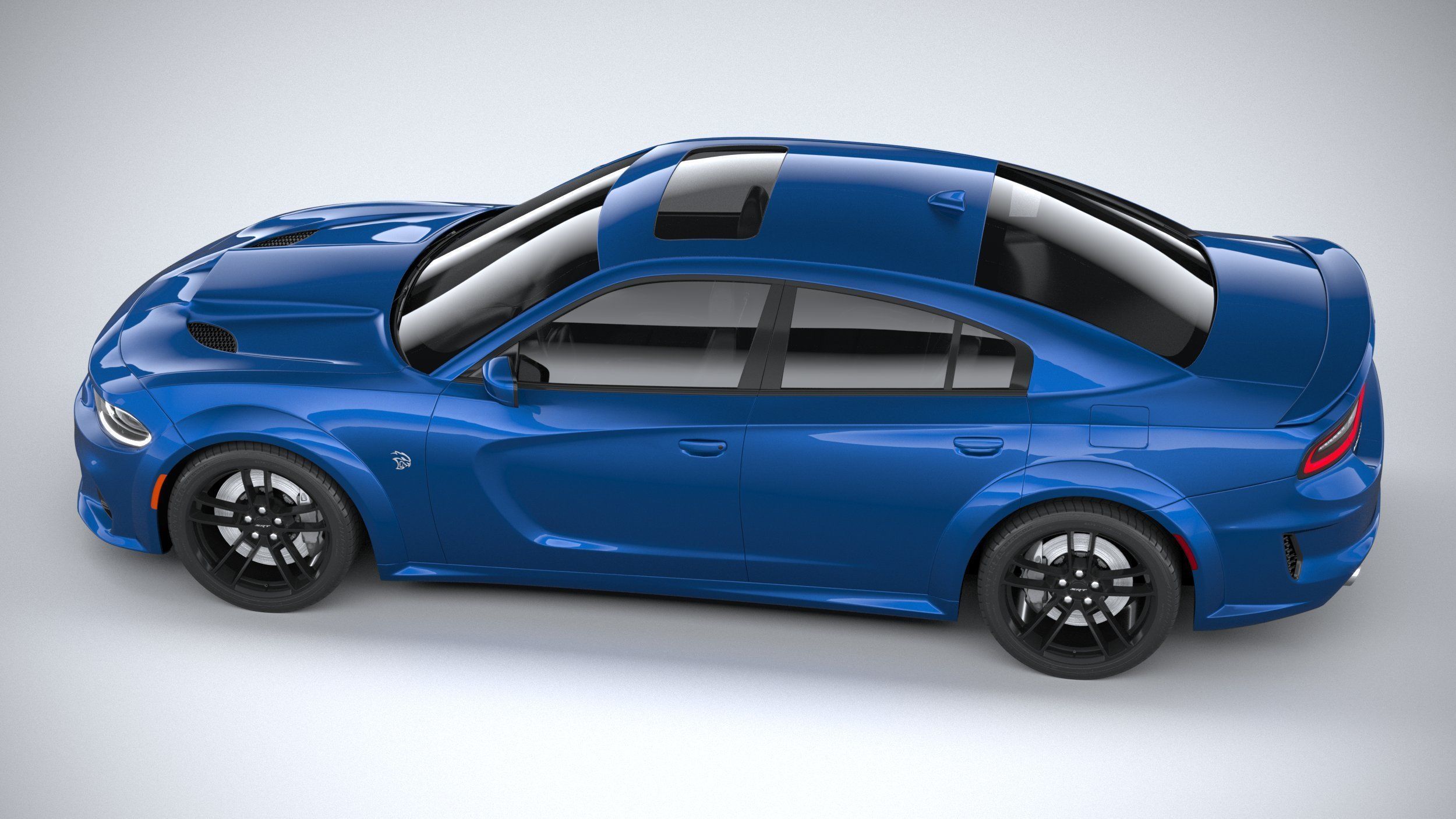 Dodge Charger SRT Hellcat Widebody 2020 3D model_9