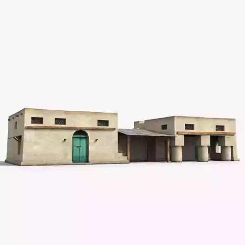 Arab x11 Low-poly 3D model