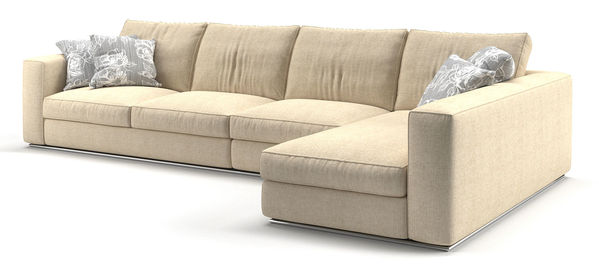 Sofa Hermes Formerin 3D model_2