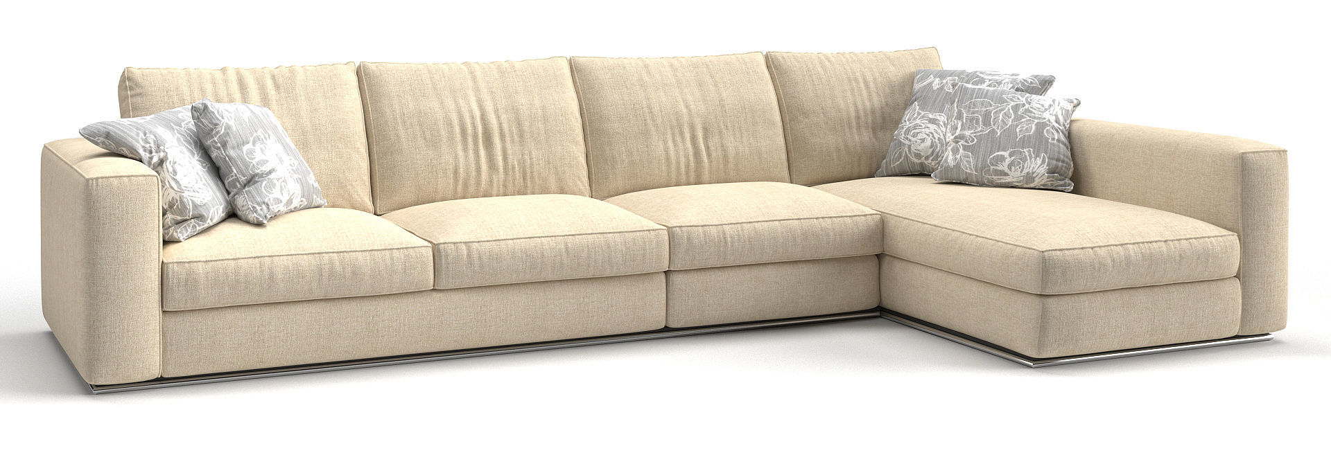 Sofa Hermes Formerin 3D model_1
