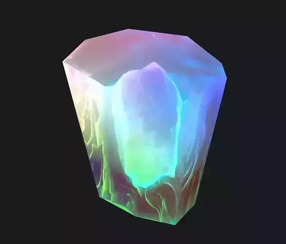 Magic Mineral pbr lowpoly
