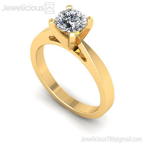 Jewelicious-1999-Ring diamond solitaire engagement ring