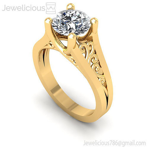 Jewelicious-1958-Ring diamond engagement ring gold