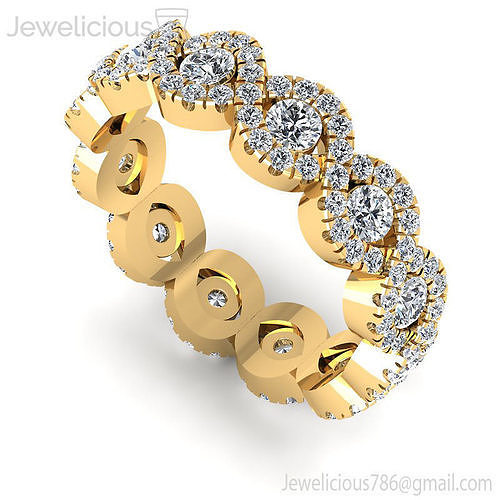 Jewelicious-1927-Ring rose gold diamond eternity ring