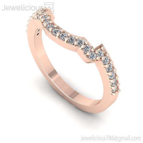 Jewelicious-1917-Ring rose gold diamond wedding band with pave set diamonds