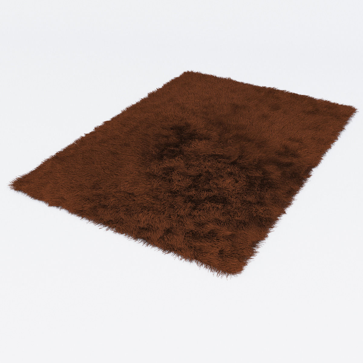 Carpet Snow H169-brown 3D model_1