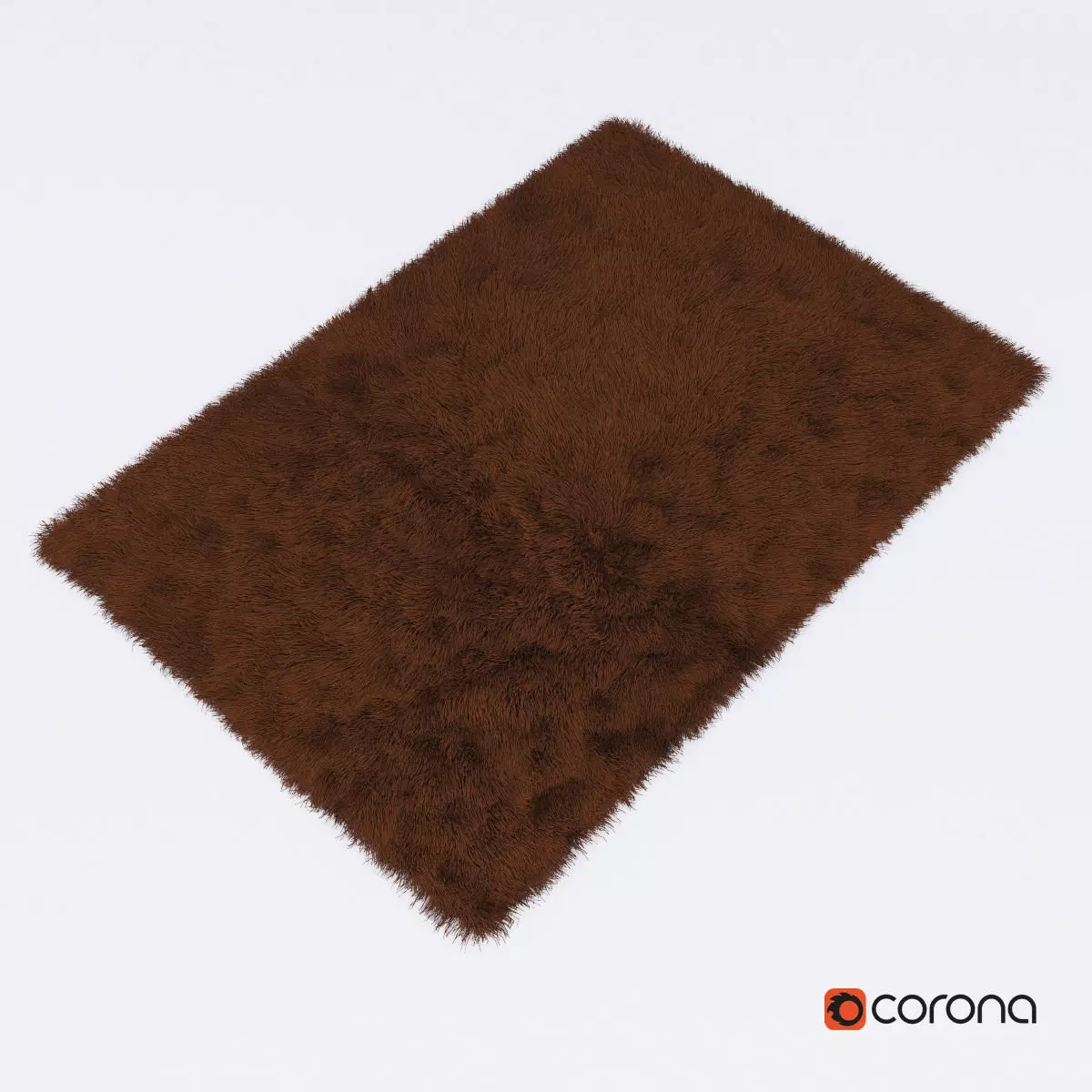 Carpet Snow H169-brown 3D model_0