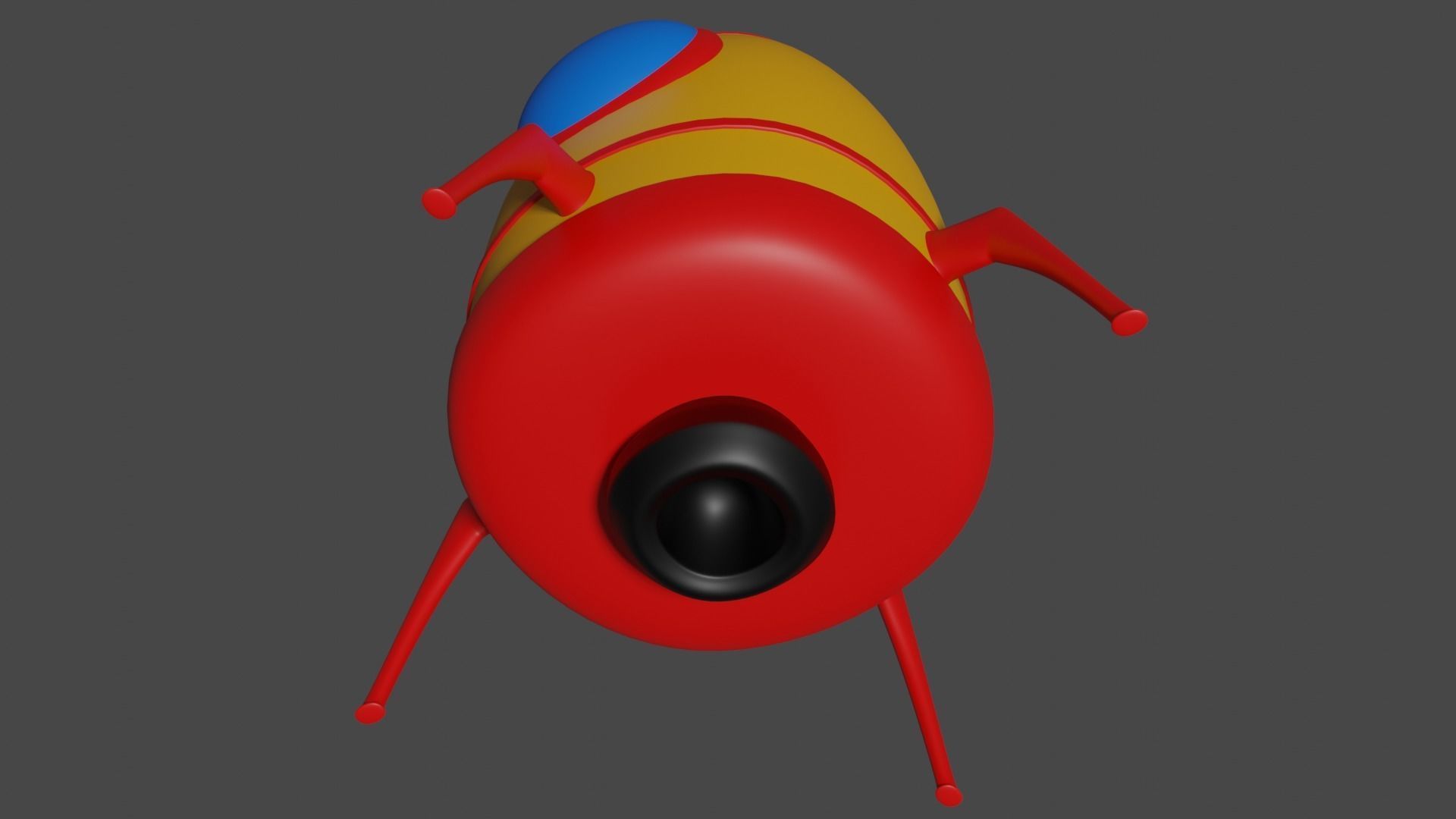 Space Shuttle Free low-poly 3D model_5