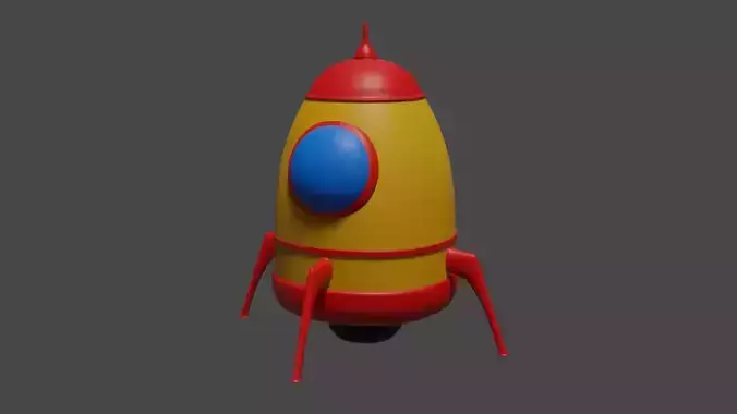 Space Shuttle Free low-poly 3D model