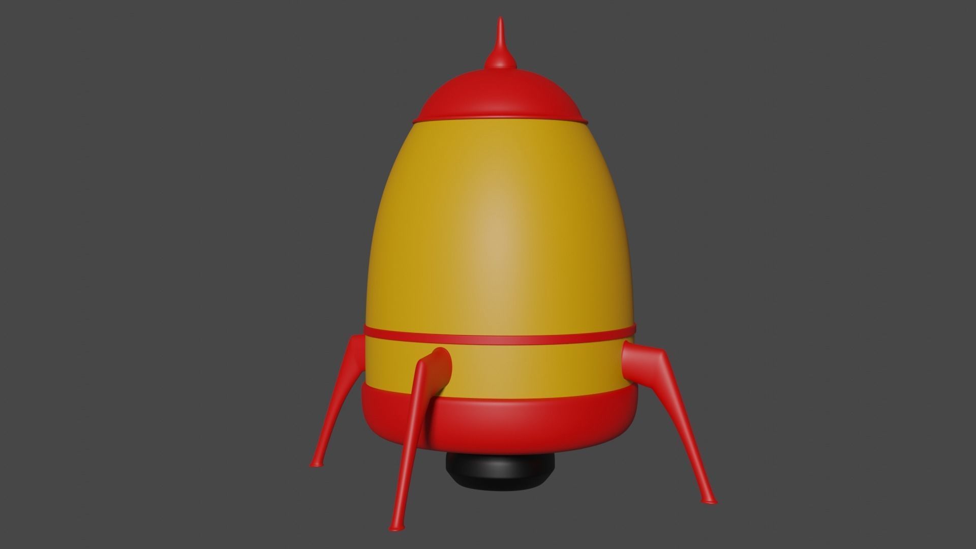 Space Shuttle Free low-poly 3D model_2