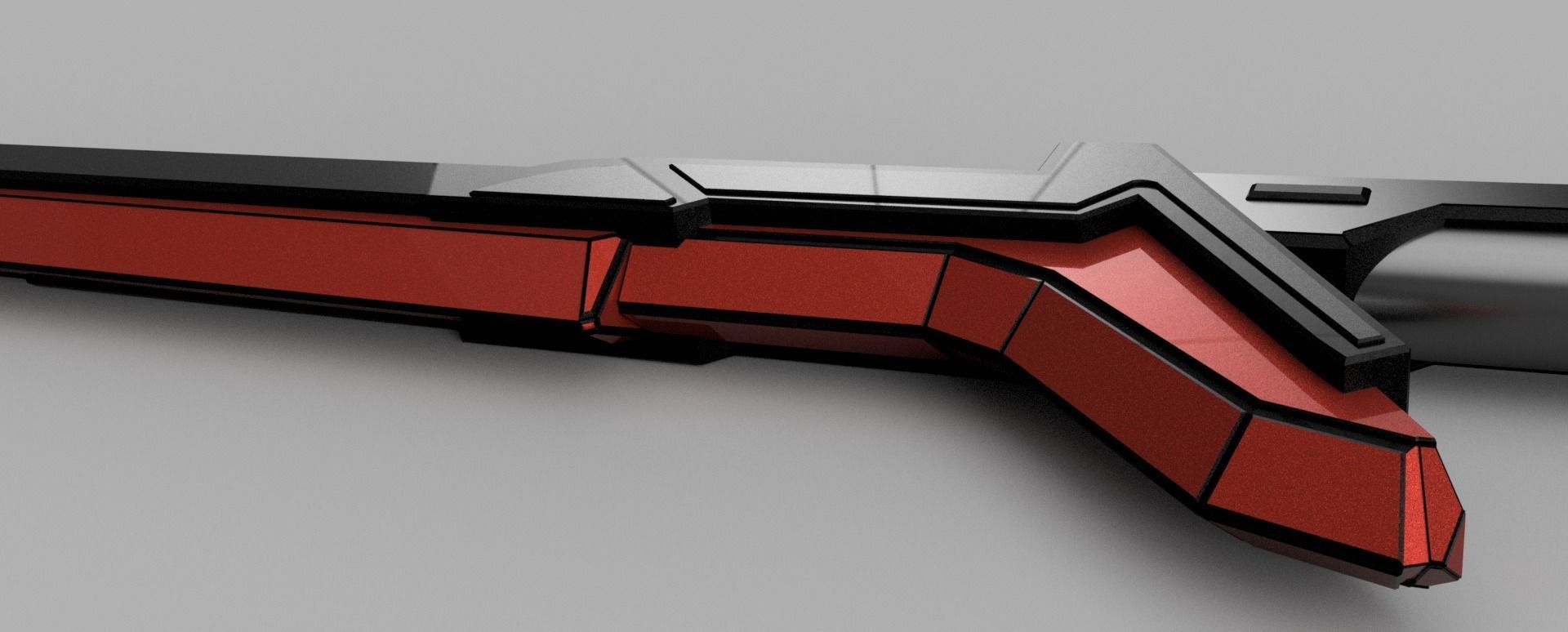 3d model Yasuo Project Katana coplay 3D print model_2