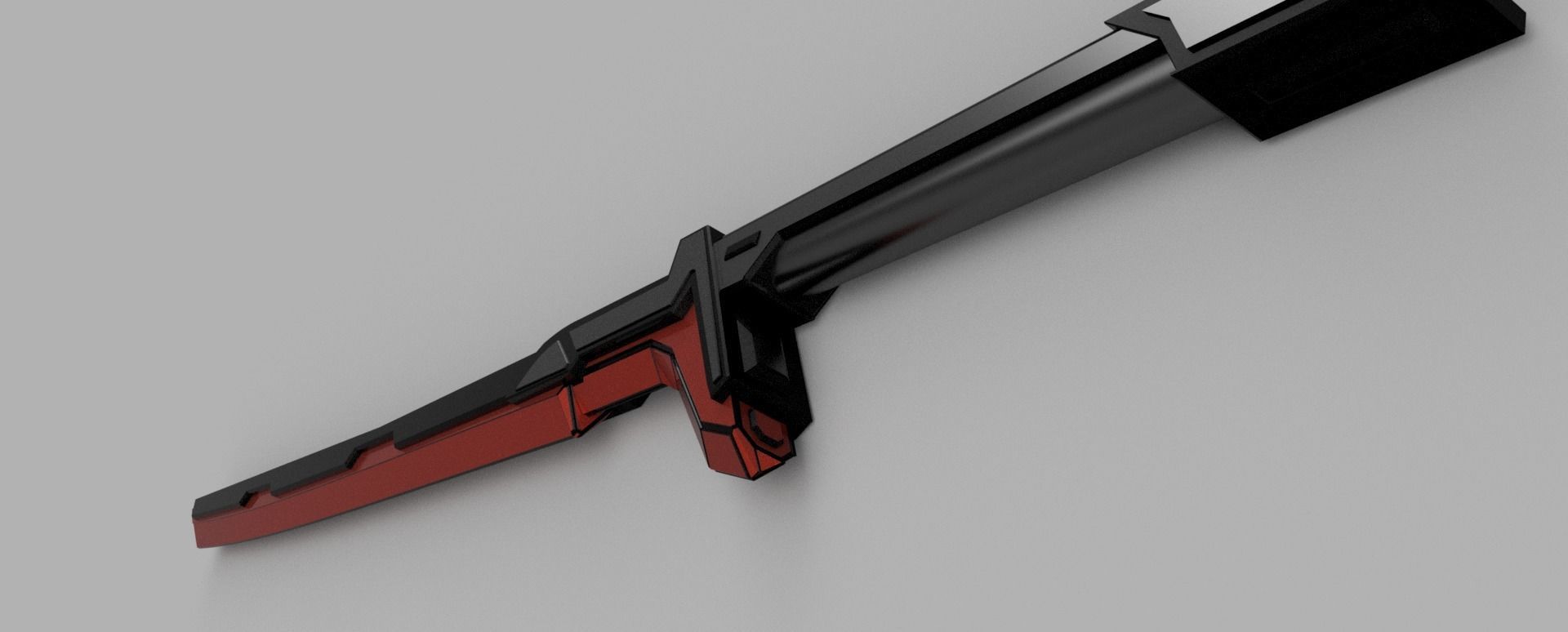 3d model Yasuo Project Katana coplay 3D print model_3