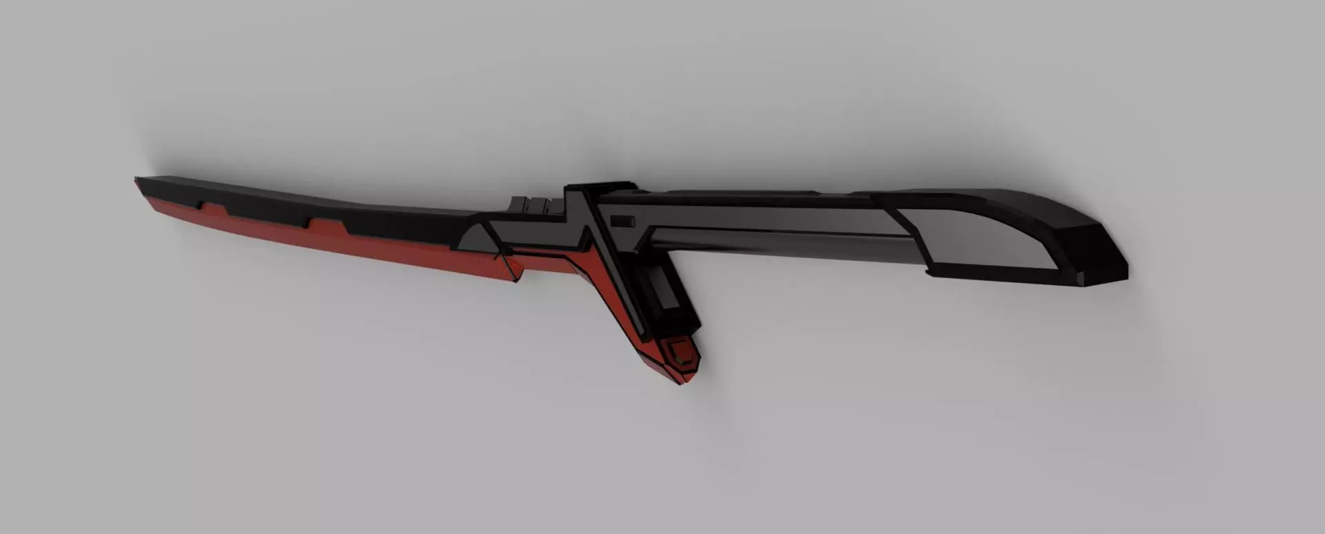 3d model Yasuo Project Katana coplay 3D print model_0