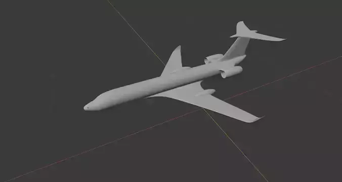 lainer airplane 3D print model