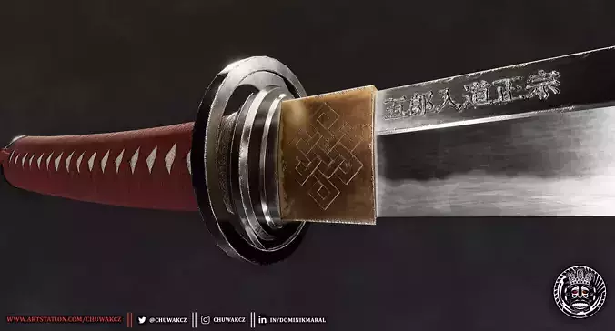 Katana Samurai Sword - Honjo Masamune - Realistic Weapon
