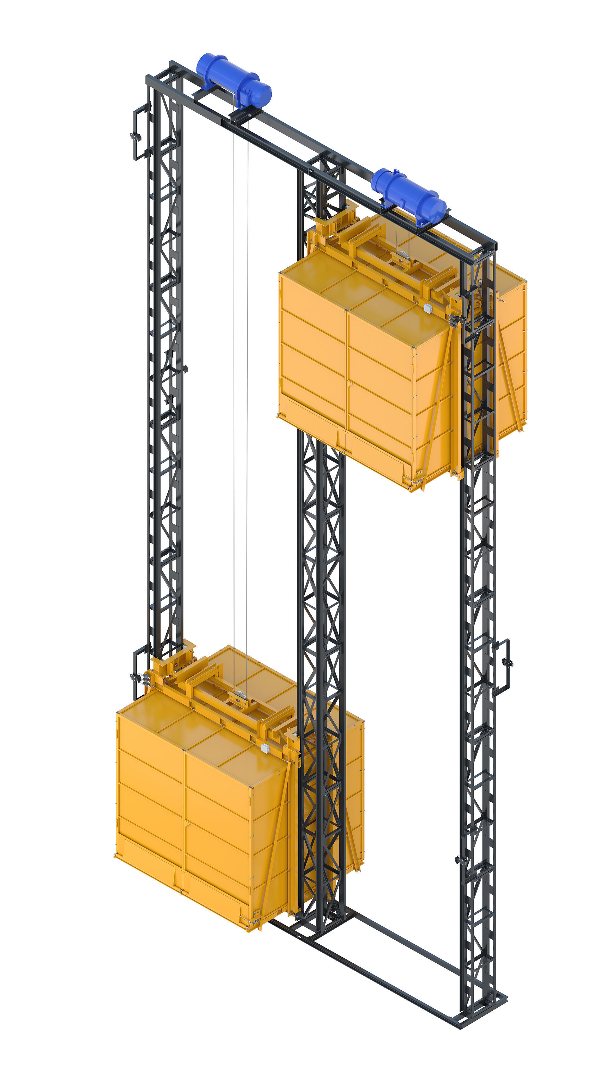 Industrial lift - STATIC PLUS 3D model