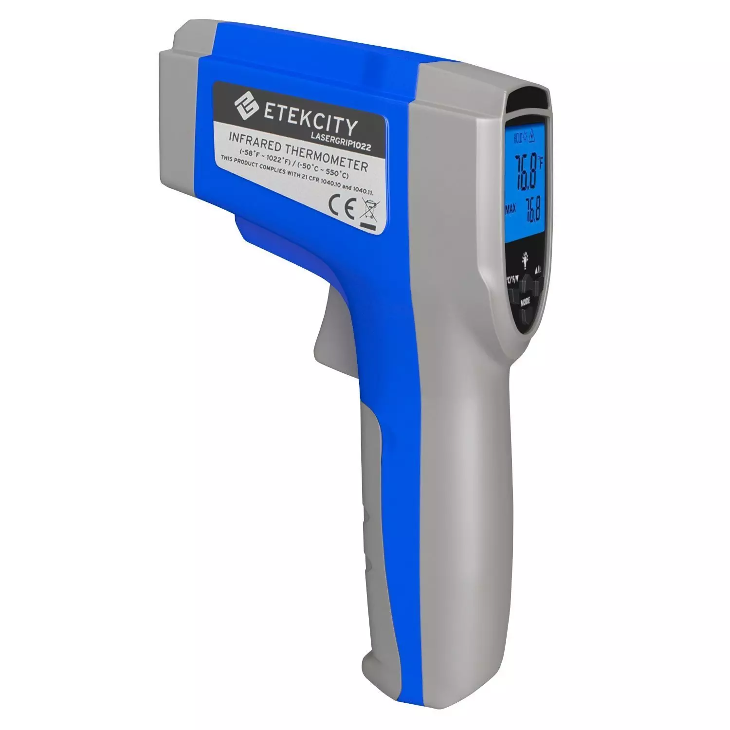 Etekcity 1022 Digital Laser Infrared Thermometer 3D Model 3D model_0