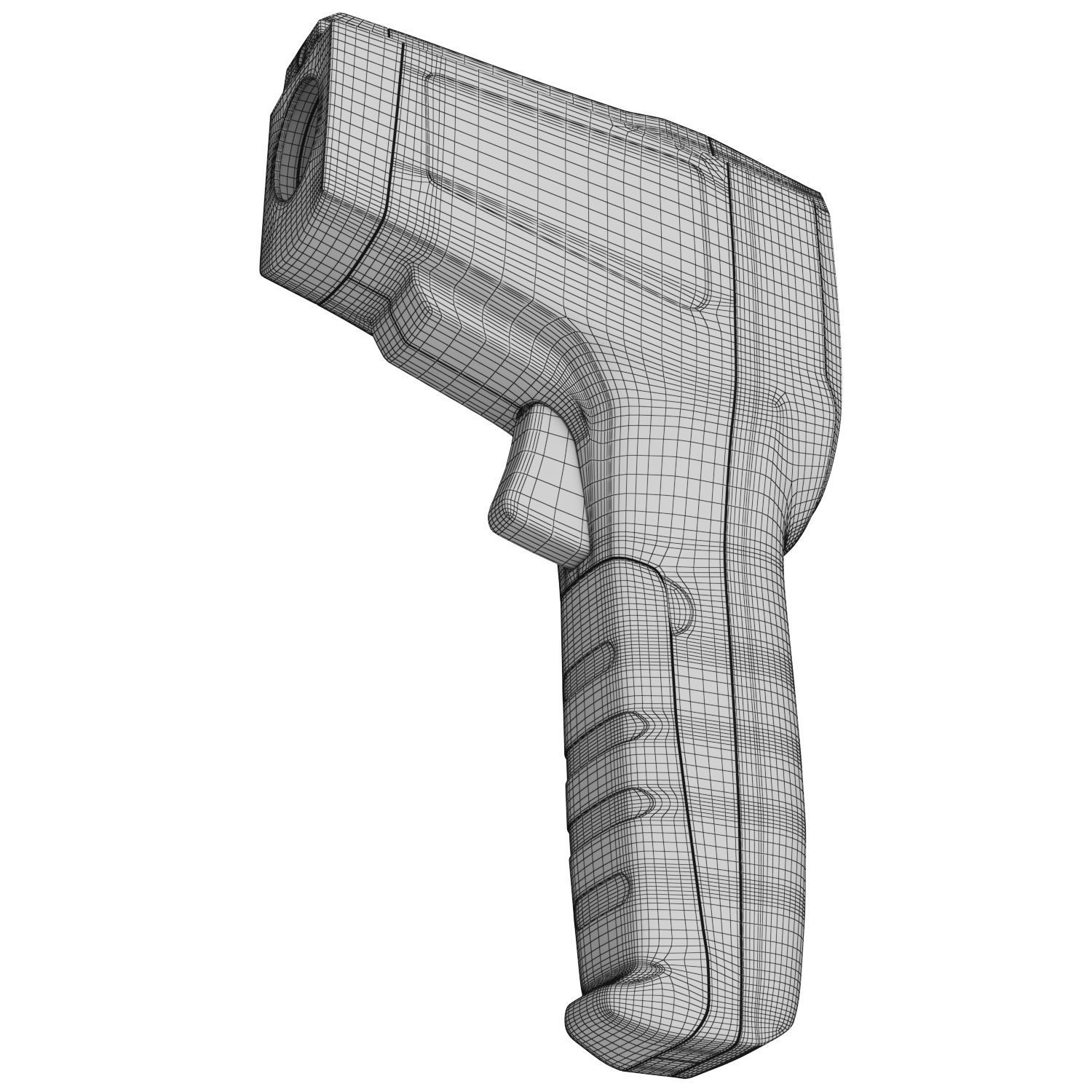 Etekcity 1022 Digital Laser Infrared Thermometer 3D Model 3D model_10