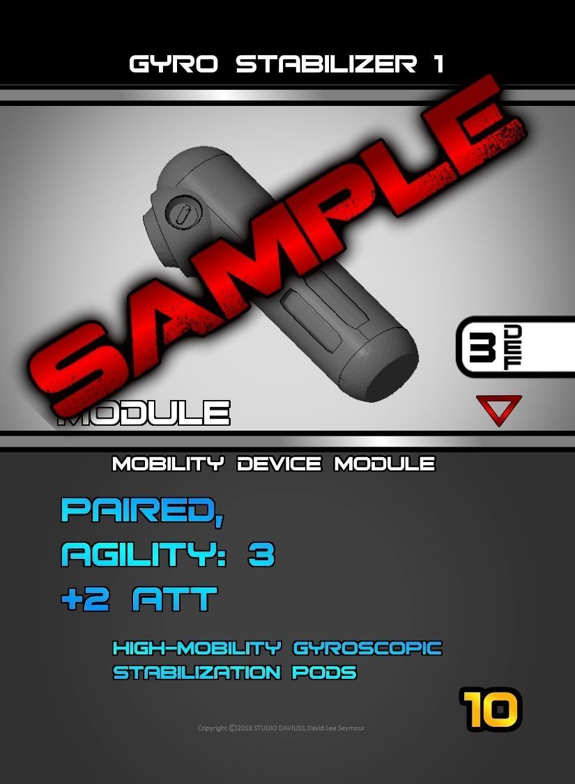 CHIBI-TECH SD - GRYOSCOPIC STABILIZER 1         3D print model_11