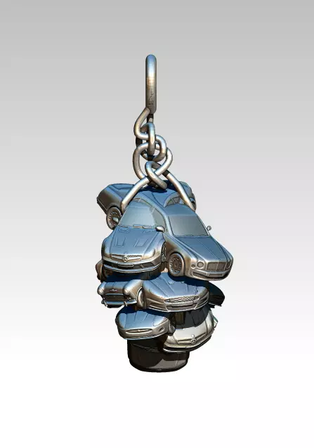 tech Cars chief boss master king man pendant jewel 3D print model