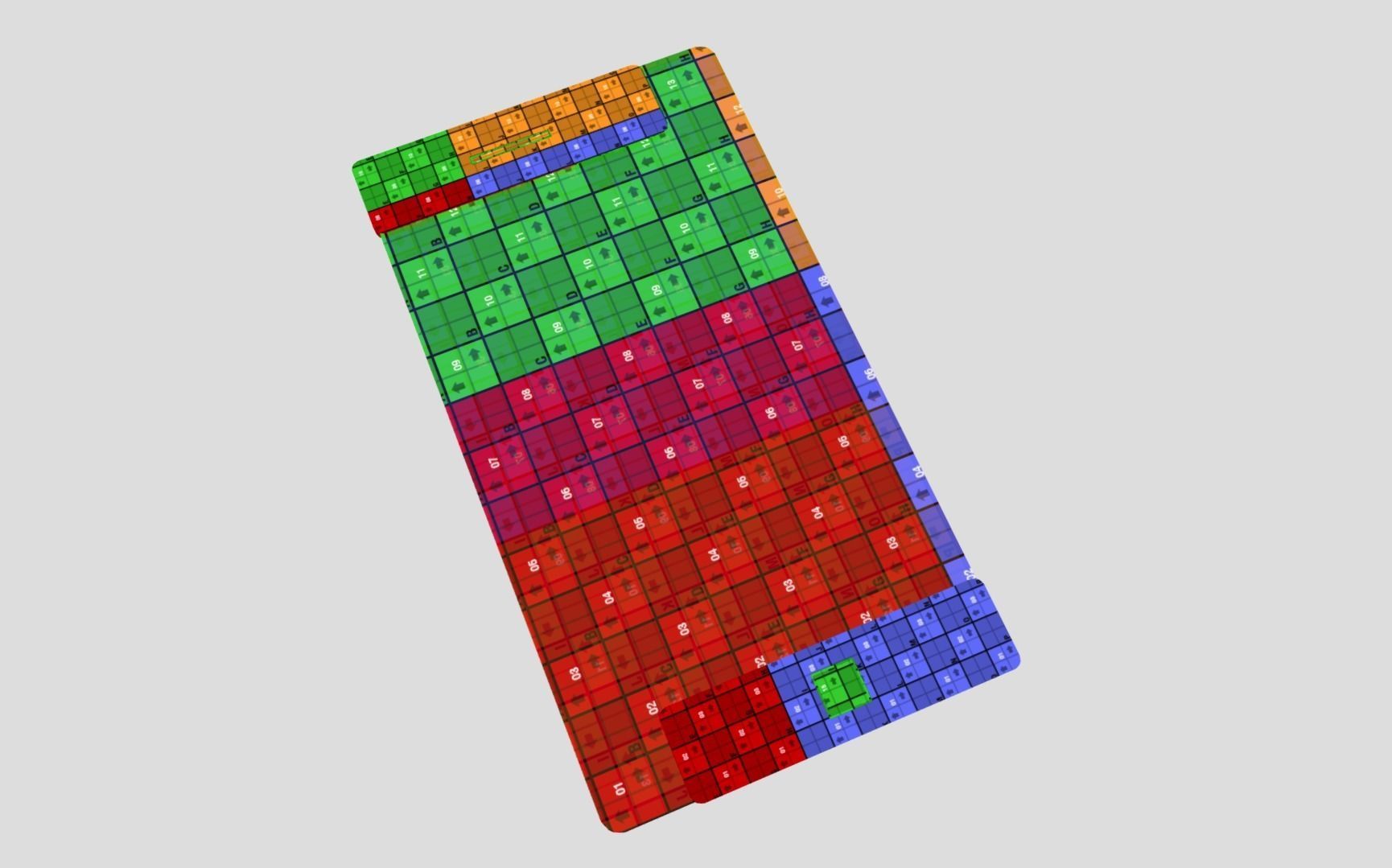 Sci-fi Clear Phone Low-poly 3D model_10