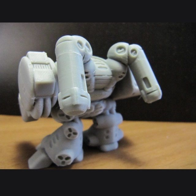 CHIBI-TECH SD - GYROSCOPIC STABILIZER 2 3D print model_2