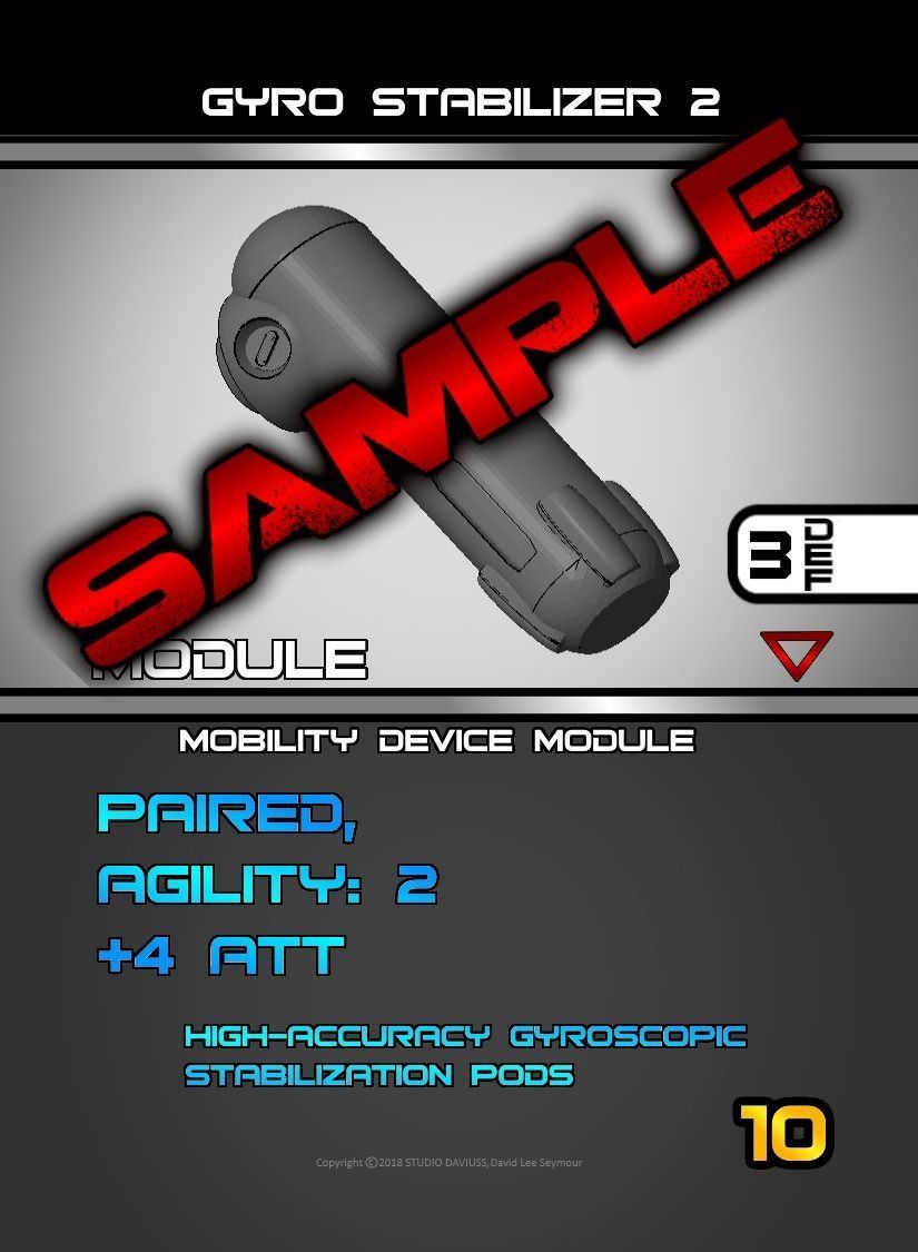 CHIBI-TECH SD - GYROSCOPIC STABILIZER 2 3D print model_3