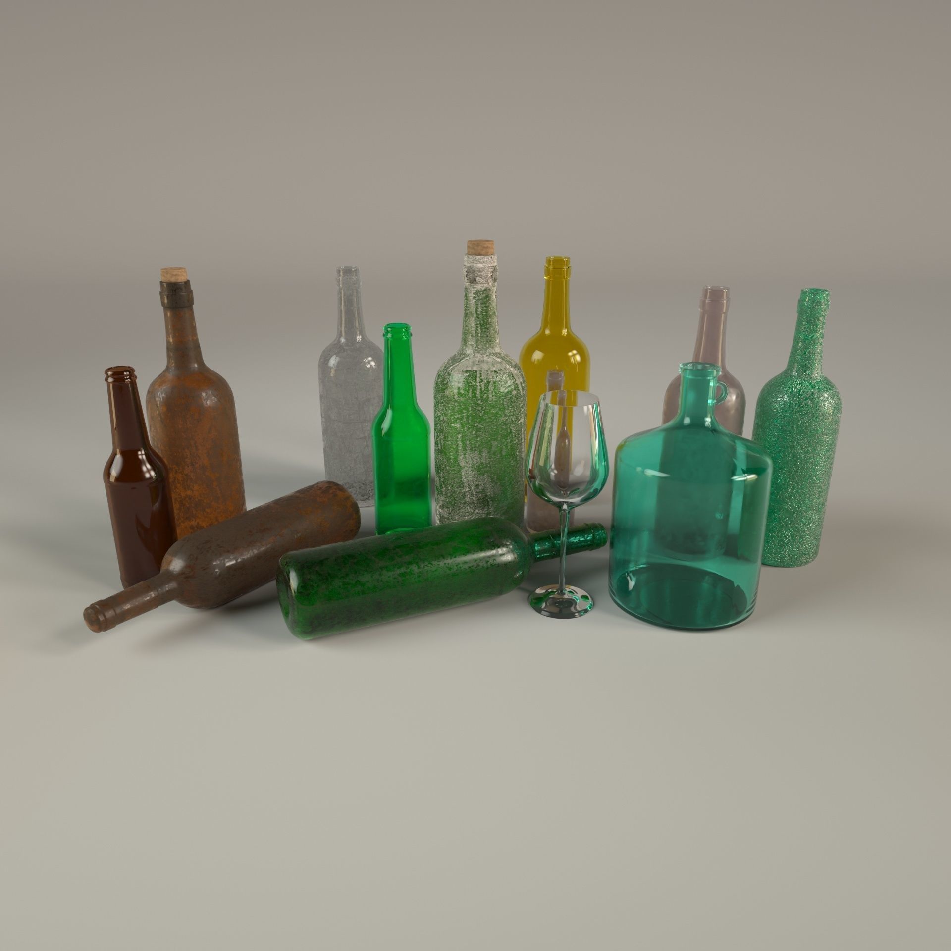 40 tileable Glass Materials for Cinema4d Octane Render Texture_1