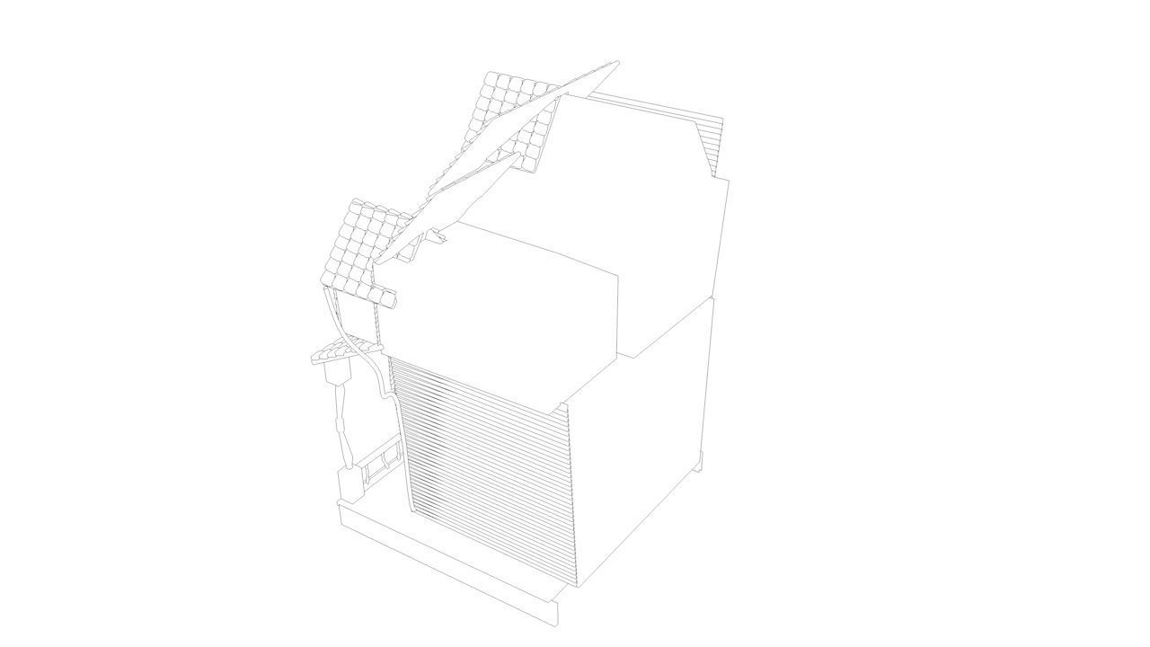 Haunted house 3D model_5