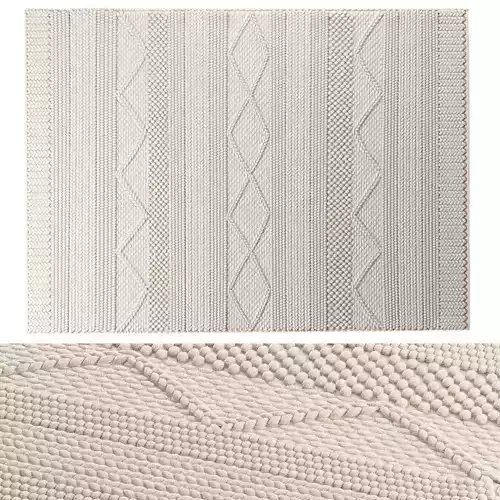 BENUTA WOOL RUG ALVA 3D model