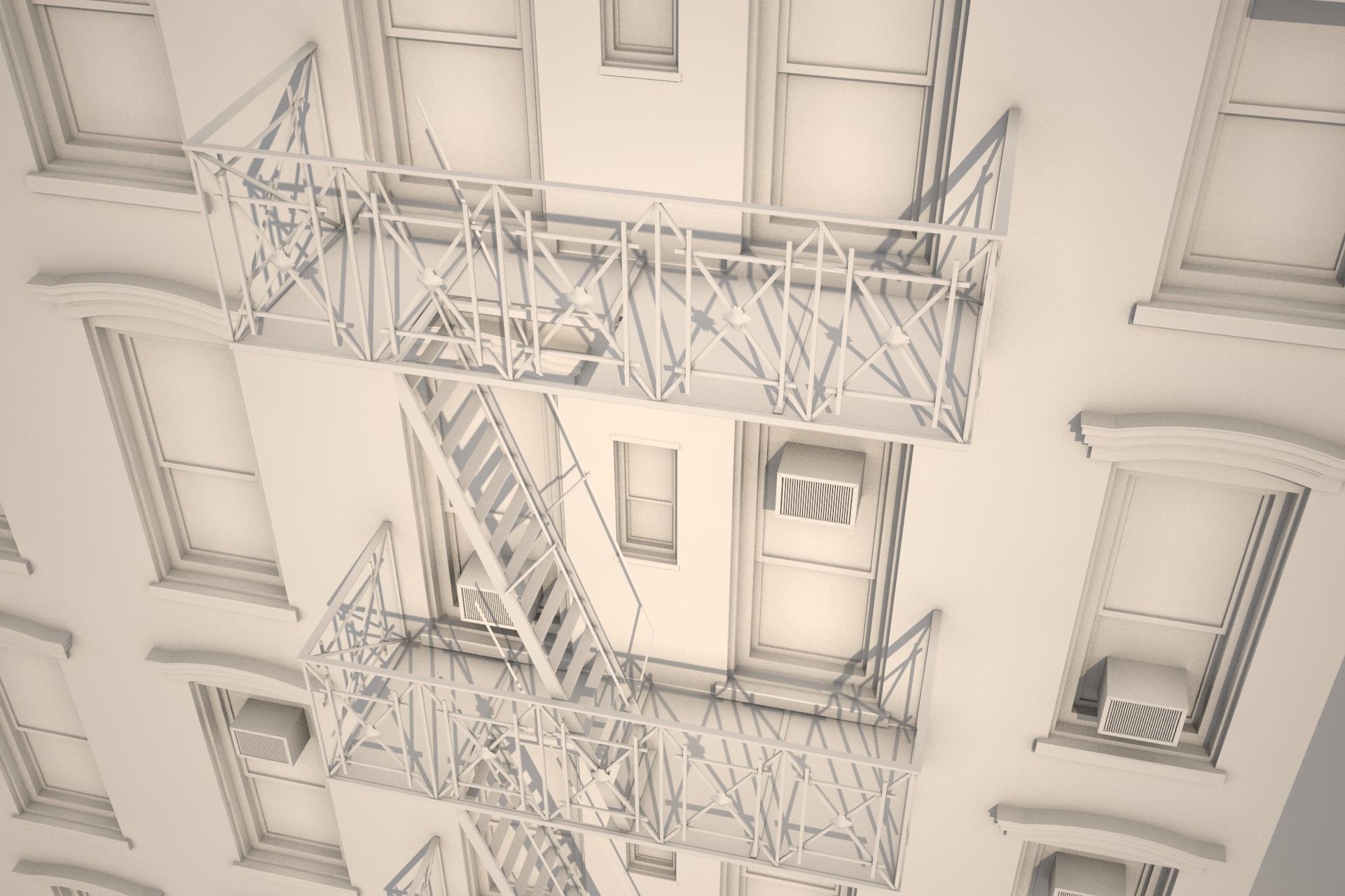 Context Building Nr2 Building Orchard st  New York 3D model_9