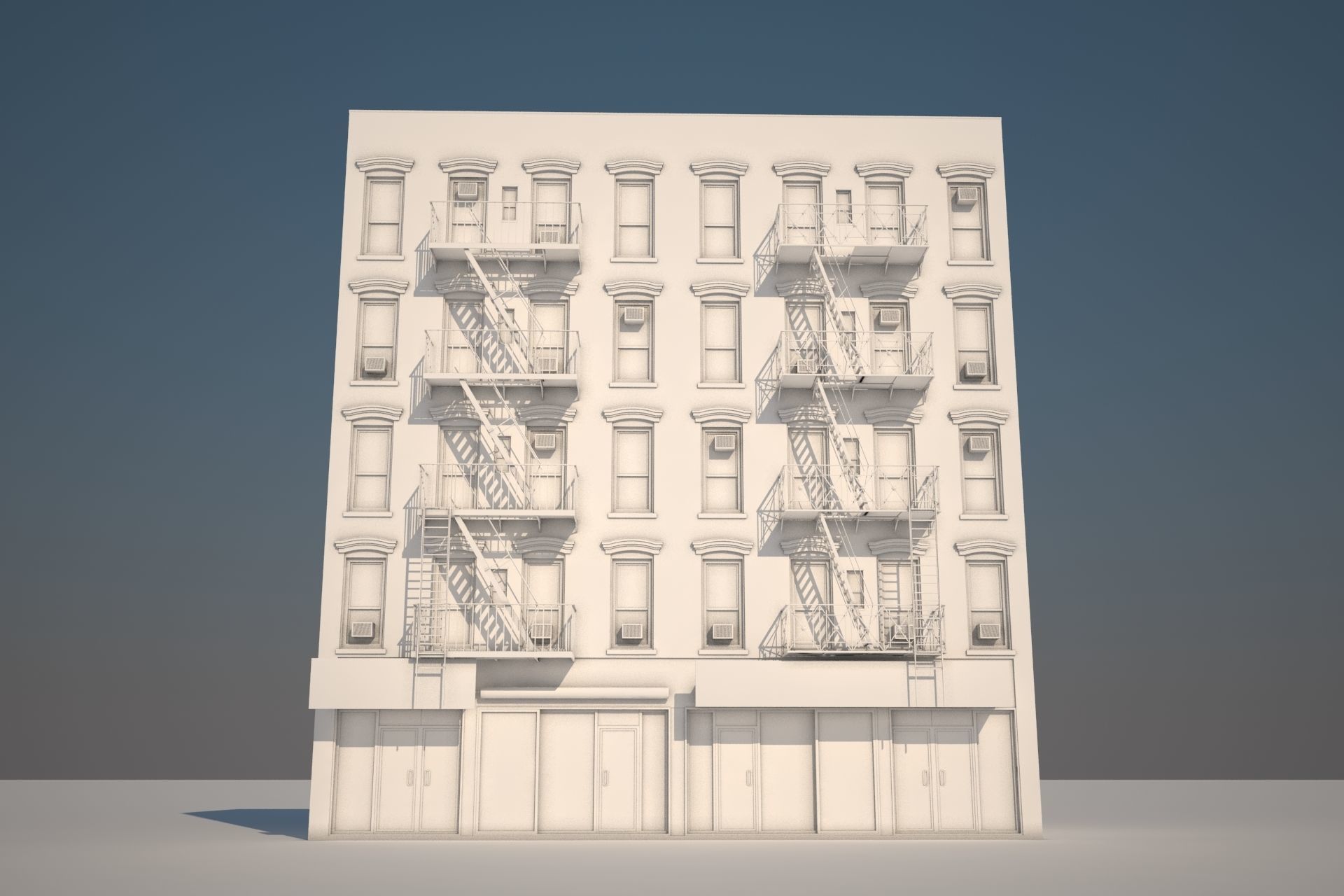 Context Building Nr2 Building Orchard st  New York 3D model_3