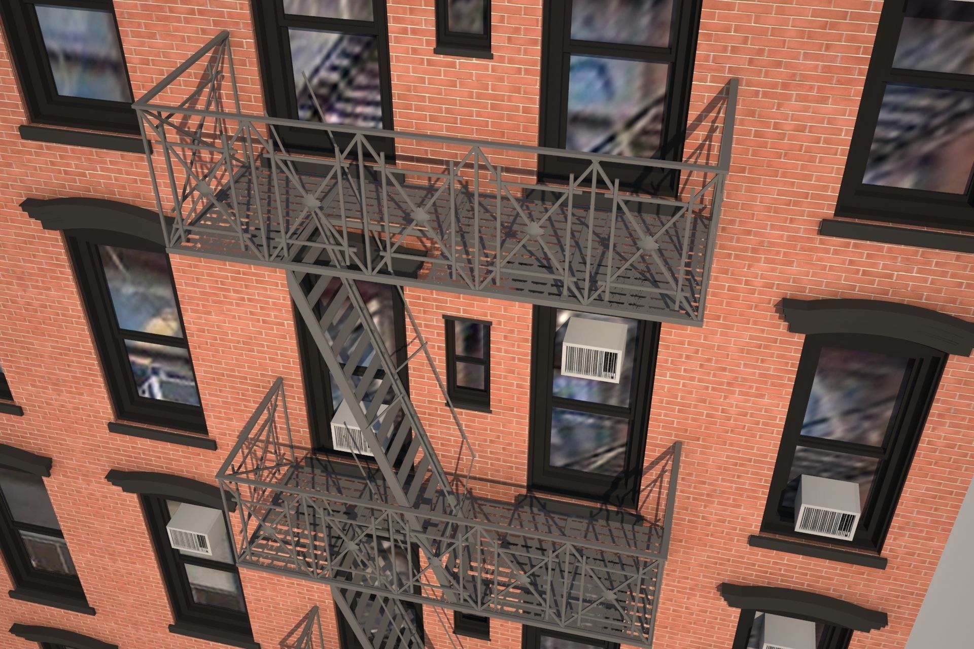 Context Building Nr2 Building Orchard st  New York 3D model_8