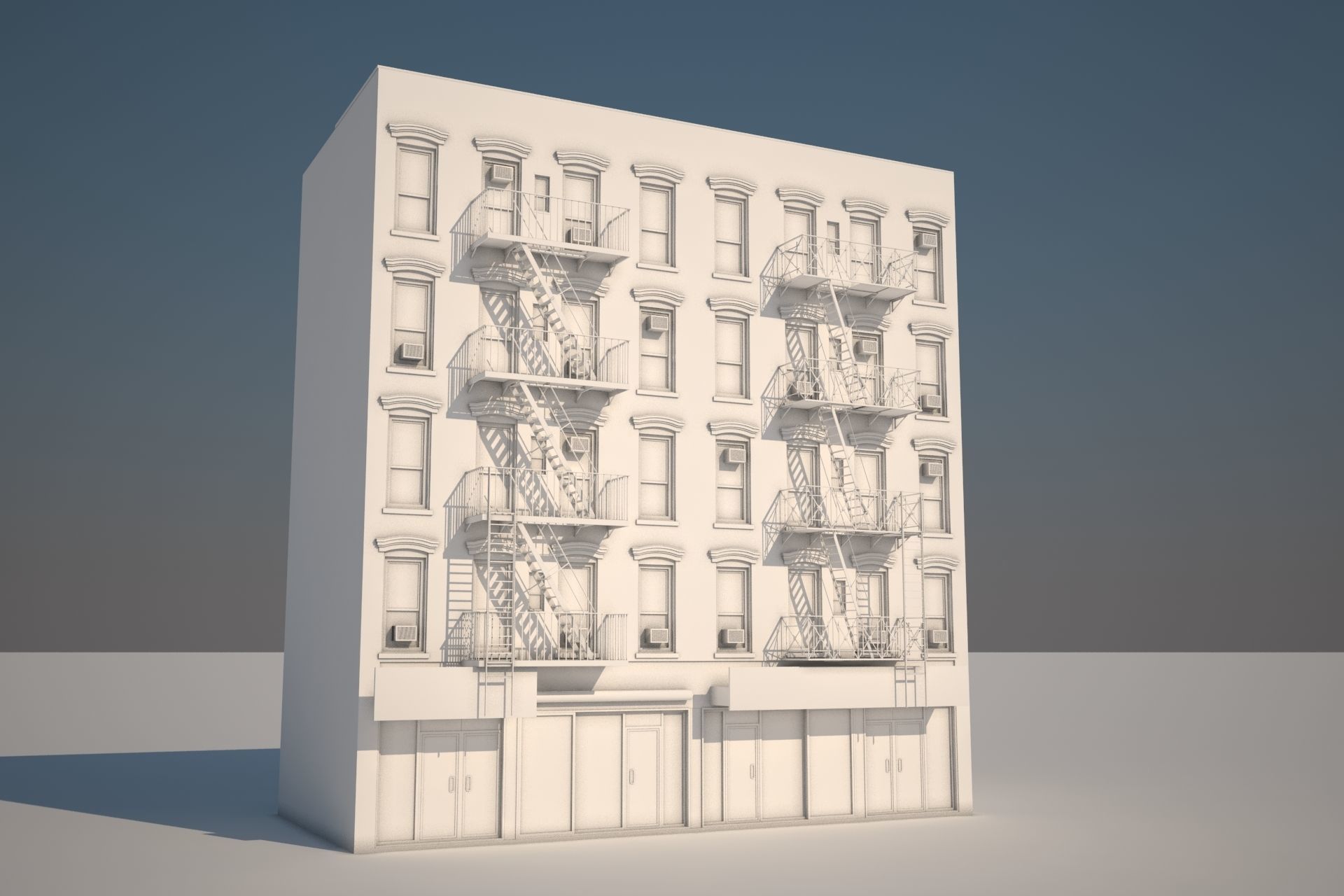 Context Building Nr2 Building Orchard st  New York 3D model_1