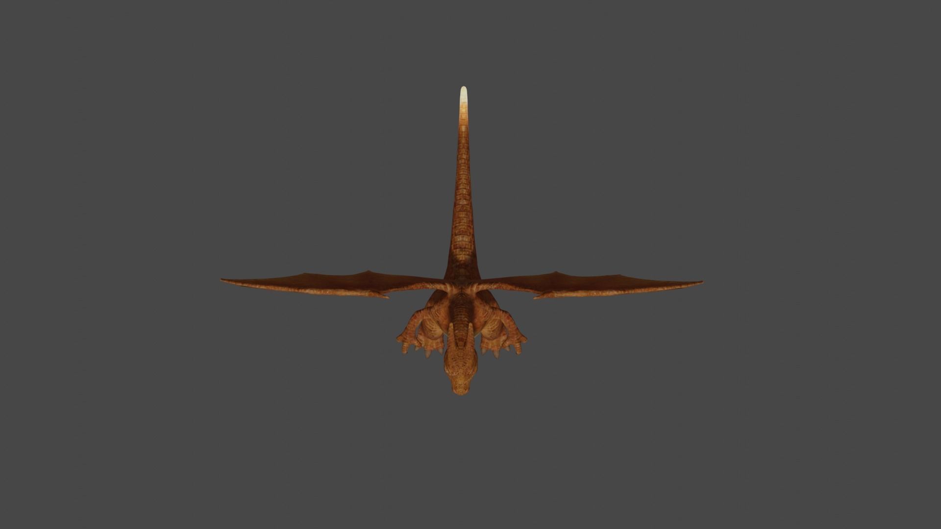 charzard detictive pikachu movie Low-poly 3D model_4