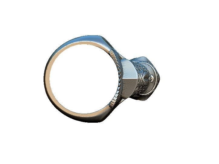 India Religion God Brahma Lord Shiva Vishnu Jewelry 3D print model_4