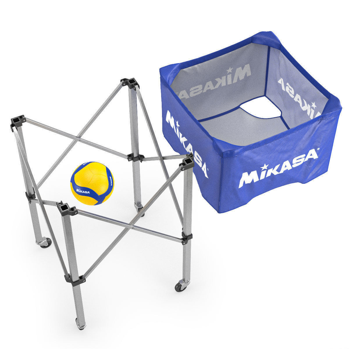 Mikasa volleyball cart 3D model CGTrader