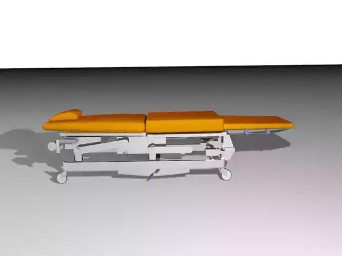 Ambulance Bed for Ambulance 3D model