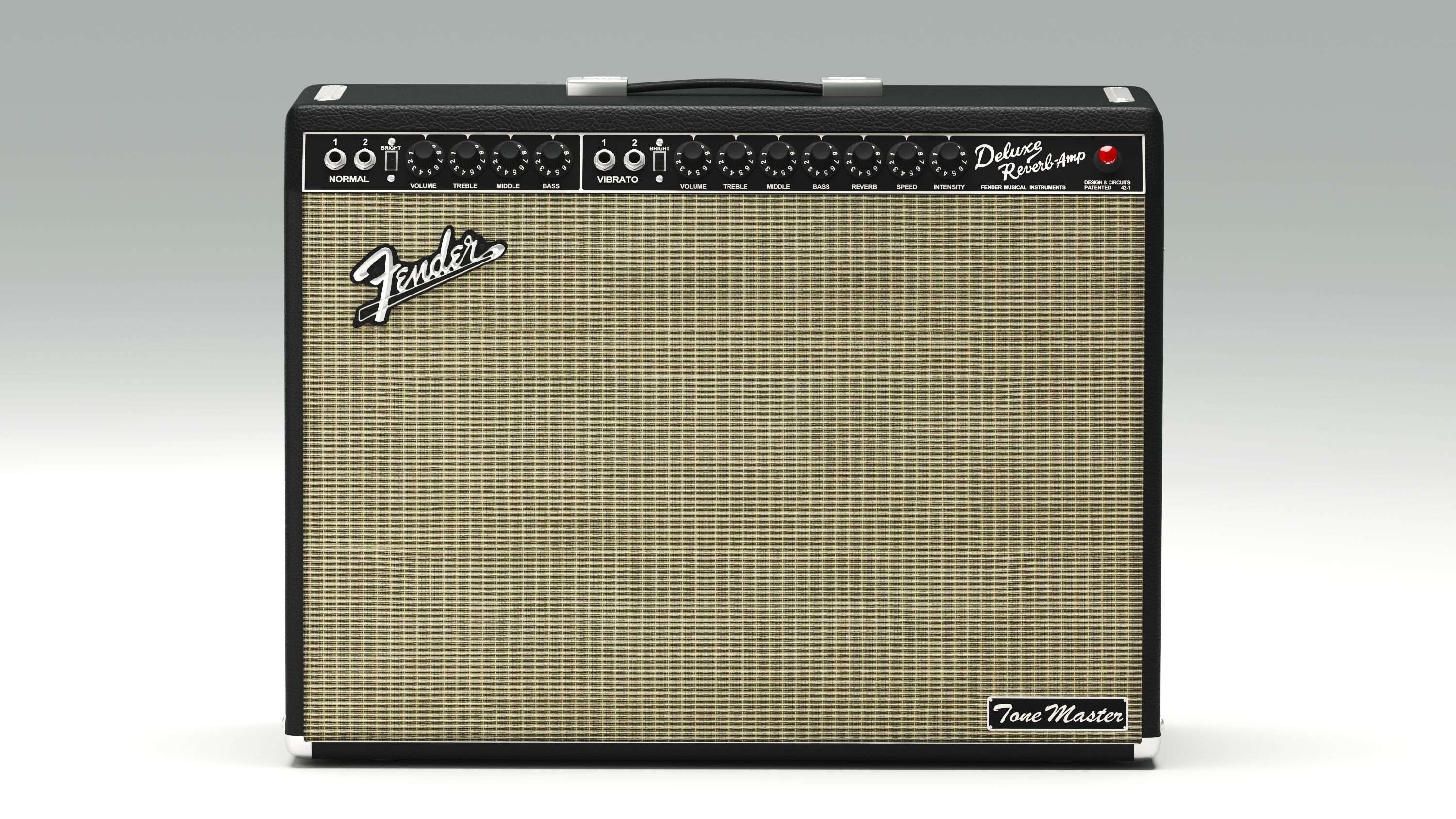 Marshall AMP Fender 65 Deluxe Reverb  3D model_1