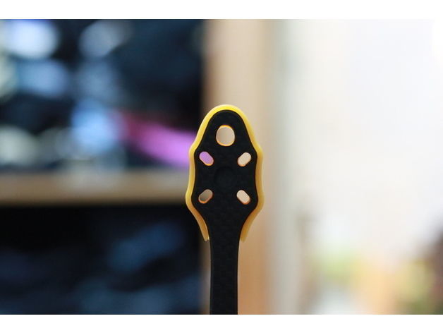 AstroX X5 Johnny FPV extended Landing Gear 3D print model_5