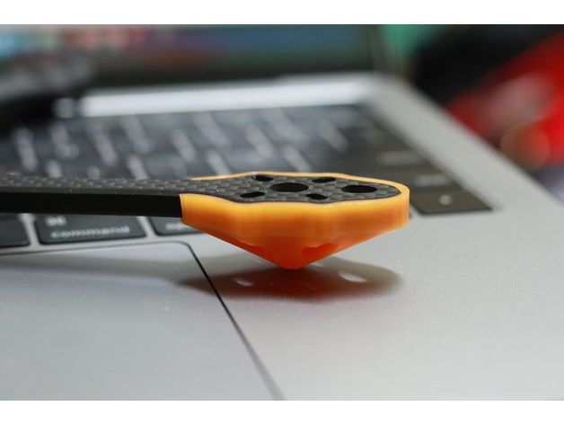 AstroX X5 Johnny FPV extended Landing Gear 3D print model_7