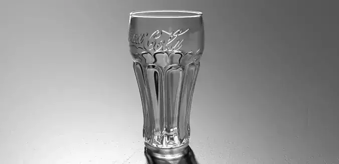 coke glass Free 3D model