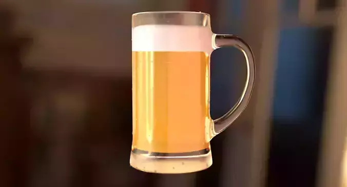 Beer glass Can