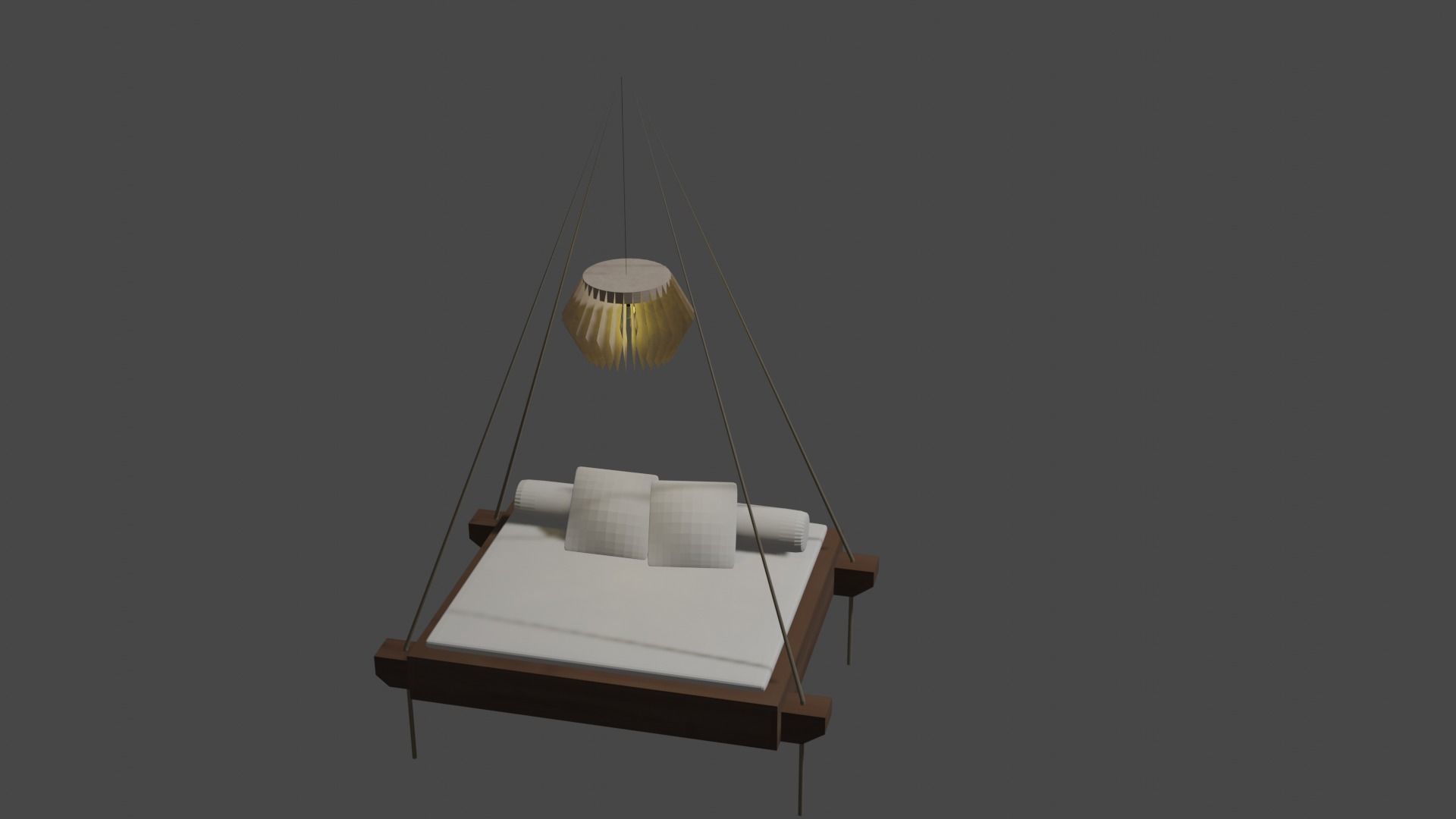 swing for garden 3D model_1