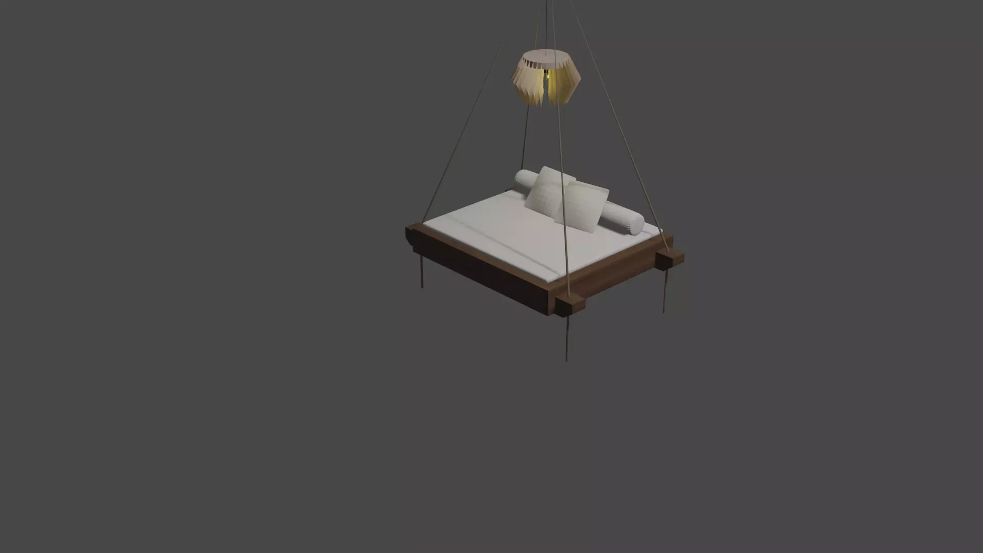 swing for garden 3D model_0