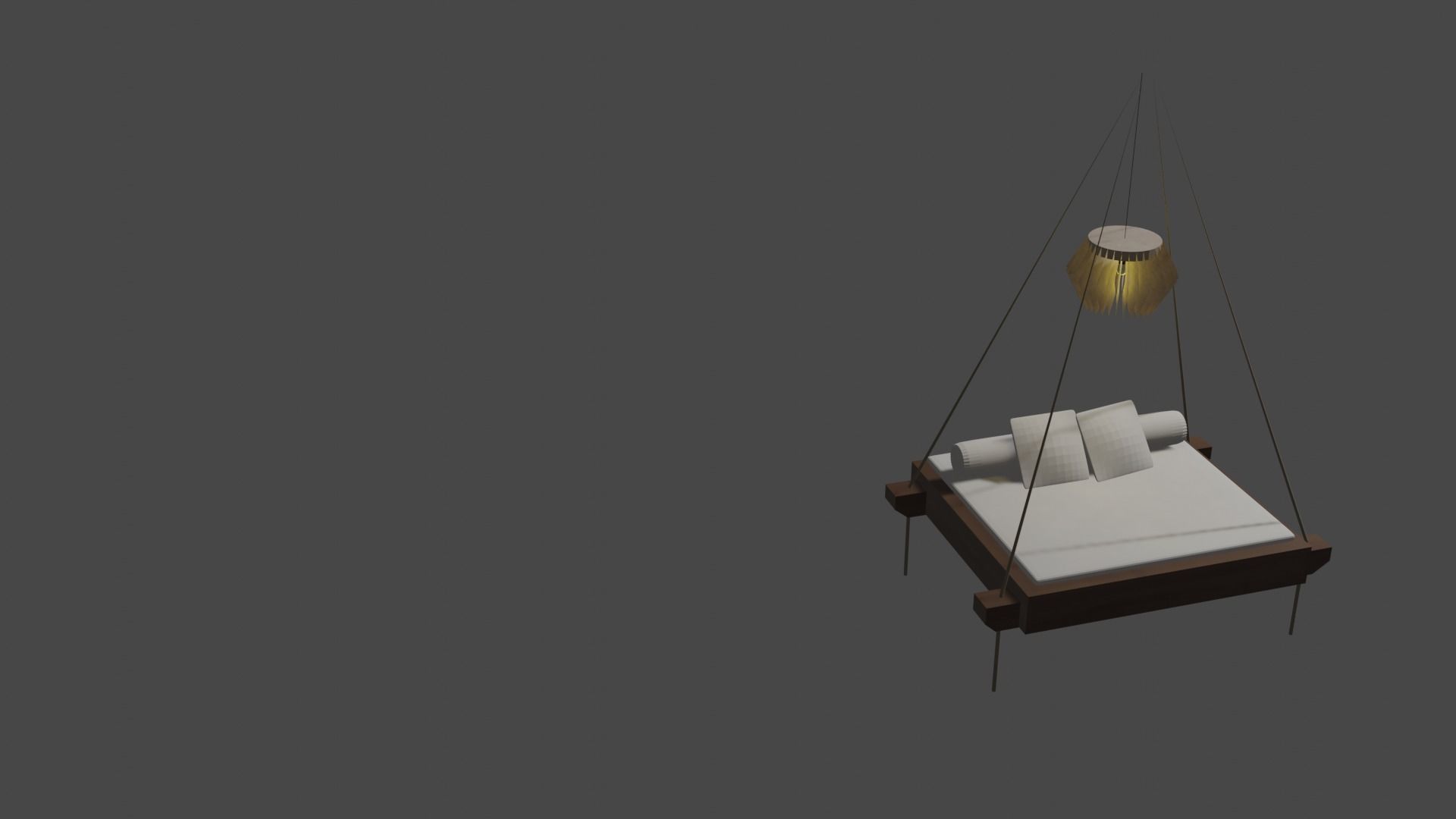 swing for garden 3D model_2