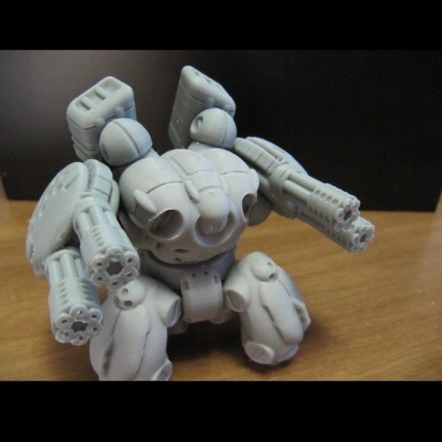 CHIBI-TECH SD - TYPE-67 ACTUATORS      3D print model_12