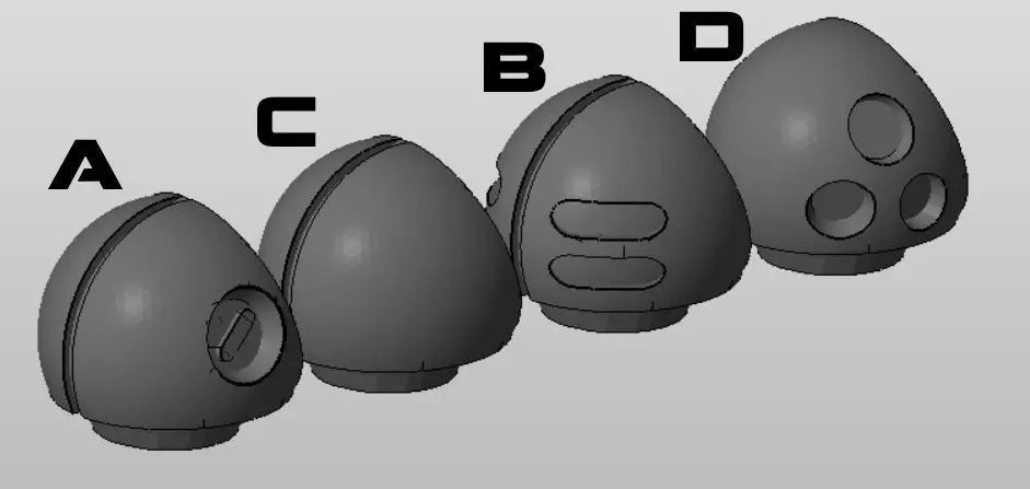 CHIBI-TECH SD - TYPE-67 ACTUATORS      3D print model_0