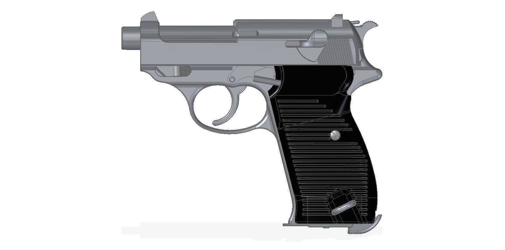 Walrher P38K 3D model_7